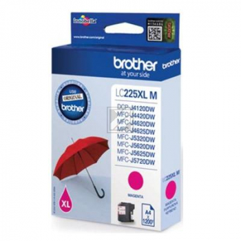 LC225XLM / magenta / original BROTHER Tintenpatrone magenta / LC225XLM / 1200 S. / 11.80 ml
