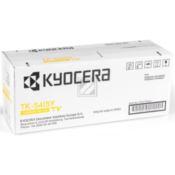 1T02Z7ANL0 // TK5415Y / gelb / original KYOCERA Toner gelb / 1T02Z7ANL0 / 13000 S.