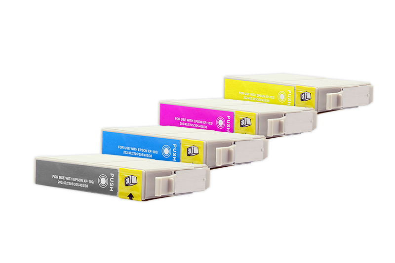 Alternativ Tinte  für Epson  / C13T18164010 / BK14,6/C,M,Y9,6ml