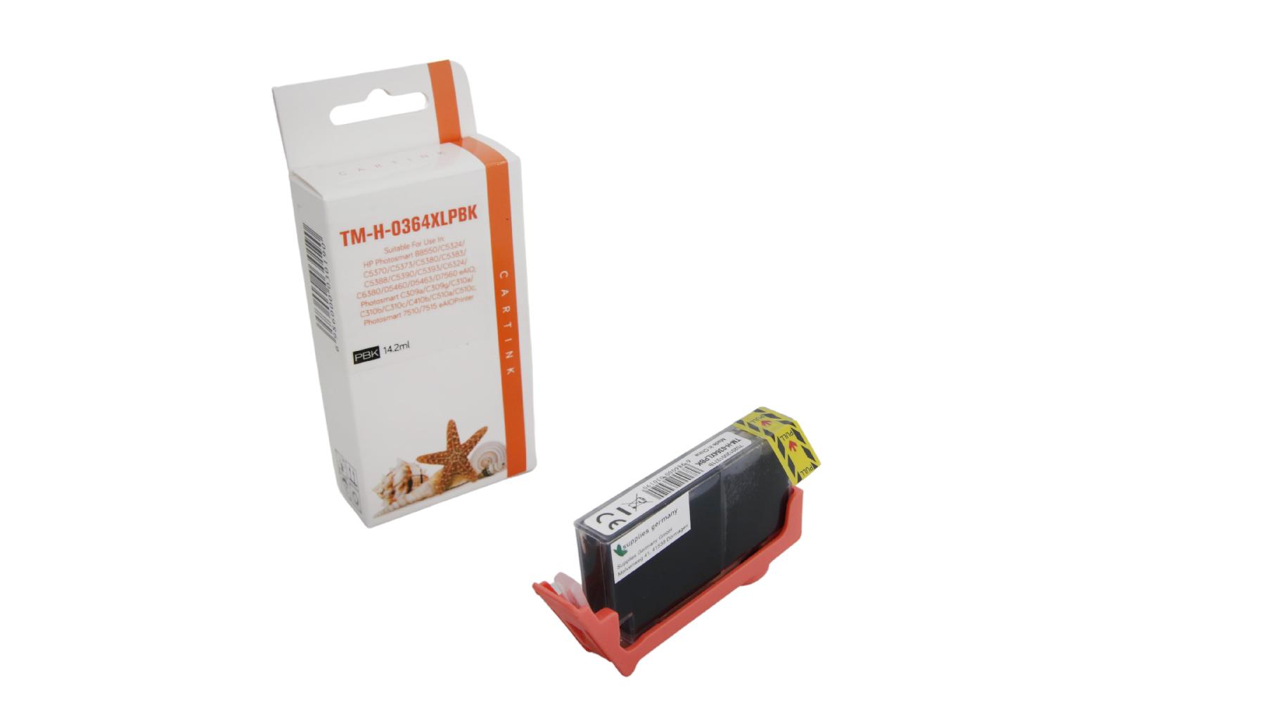 Alternativ Tinte Photo Black f / CB322EE / 14,2ml / mit Chip