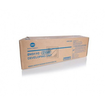 A0XV0KD // DV311C / cyan / original KONICAMIN Entwickler / A0XV0KD / 120000 S.