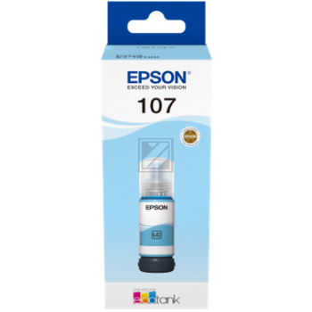 C13T09B540 // 107 / original EPSON Tintenpatrone cyan hell / C13T09B540 / 7200 S. / 70.00 ml