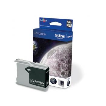 LC1000BK / schwarz / original BROTHER Tintenpatrone schwarz / LC1000BK / 500 S. / 18.60 ml