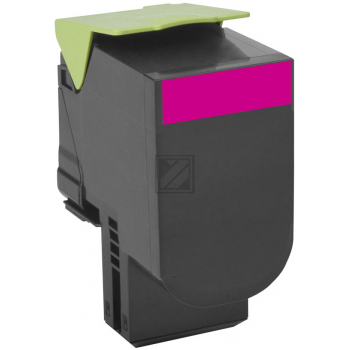 80C2HM0 // 802HM / magenta / original LEXMARK Toner magenta / 80C2HM0 / 3000 S.