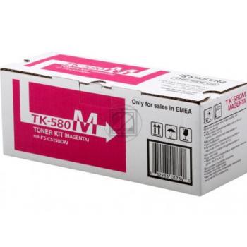 1T02KTBNL0 // TK580M / magenta / original KYOCERA Toner magenta / 1T02KTBNL0 / 2800 S.