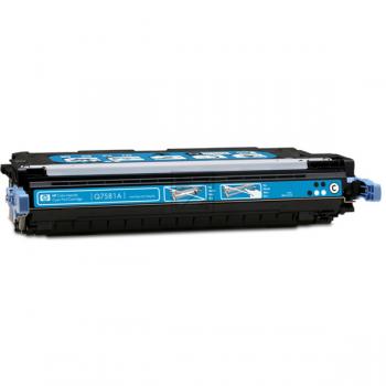 Q7581A // 503A / cyan / original HP Toner cyan / Q7581A / 6000 S.