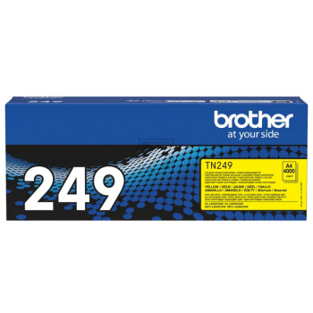 TN249Y / gelb / original BROTHER Toner gelb / TN249Y / 4000 S.