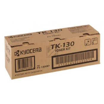 1T02HS0EU0 // TK130 / schwarz / original KYOCERA Toner schwarz / 1T02HS0EU0 / 7200 S.
